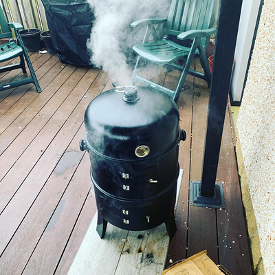 18&quot; Höhen-kochender Grill-tragbarer Holzkohlen-Grill im Freien 3 in 1 Multifunktions