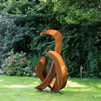 Soem, das Stahlrasen-Skulptur-Metall Rusty Metal Yard Sculptures Outdoor verwittert