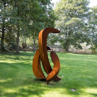 Soem, das Stahlrasen-Skulptur-Metall Rusty Metal Yard Sculptures Outdoor verwittert