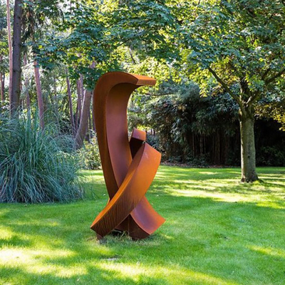 Soem, das Stahlrasen-Skulptur-Metall Rusty Metal Yard Sculptures Outdoor verwittert