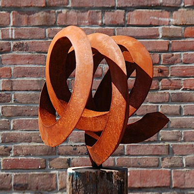 Gnee-Garten-Weinlese Rusty Metal Garden Abstract Sculptures im Freien kundengerecht