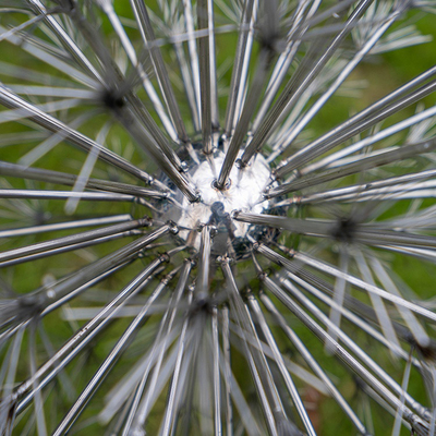 Yard-Art Electroplate Dandelion Shape For-Garten des Edelstahl-304 316