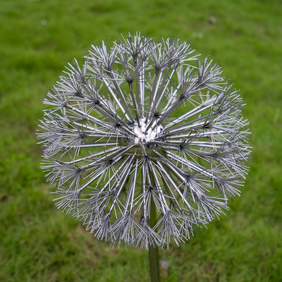 Yard-Art Electroplate Dandelion Shape For-Garten des Edelstahl-304 316