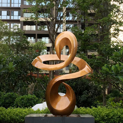 Gnee-Garten-Kreis-Zusammenfassungs-Edelstahl-Skulptur kreativ