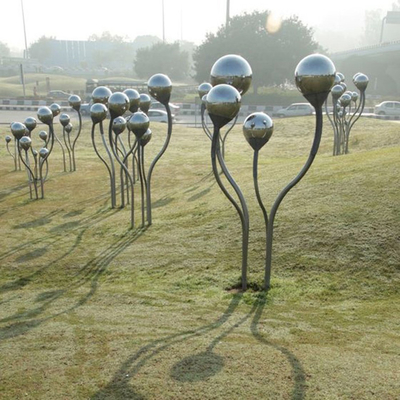 SGS bestätigte 316 Edelstahl-Skulptur-einzigartige im Freien