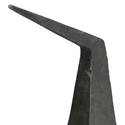 Zusammenfassungs-gestalten nordisches Metallskulptur-Schwarz-Eisen im Freien eine 6 Zoll-Höhe