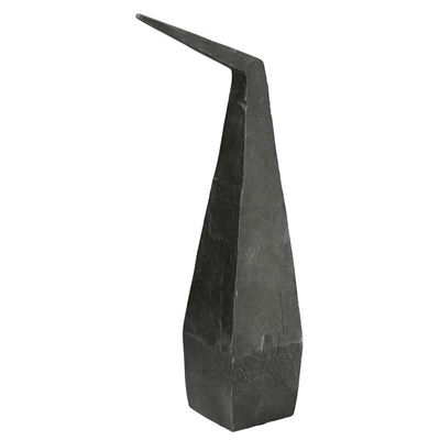 Zusammenfassungs-gestalten nordisches Metallskulptur-Schwarz-Eisen im Freien eine 6 Zoll-Höhe