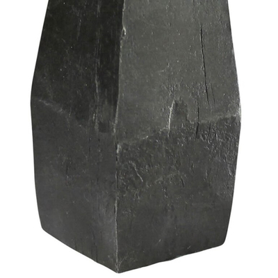 Zusammenfassungs-gestalten nordisches Metallskulptur-Schwarz-Eisen im Freien eine 6 Zoll-Höhe