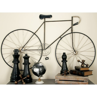 59 Zoll-Eisen-Metallwand Art Decor Metal Bicycle Wall Art For Living Room