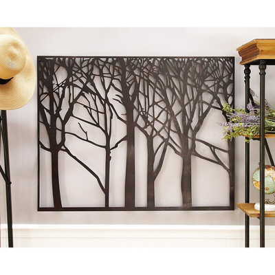 Baum des Zoll-29x38 von Leben-Grafik-Metalllaser schnitt für Garten