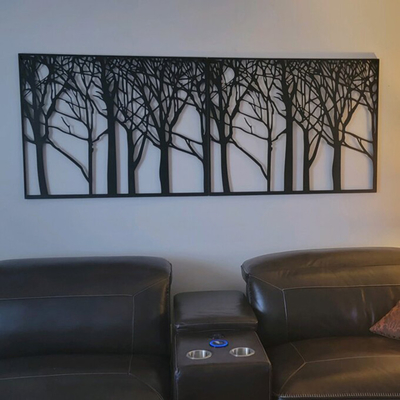 Baum des Zoll-29x38 von Leben-Grafik-Metalllaser schnitt für Garten