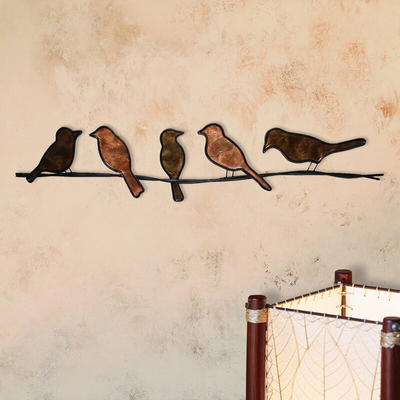 Kreatives Weinlese-Metallwand-Art Decor Soem-Logo 28,5 Zoll-Länge