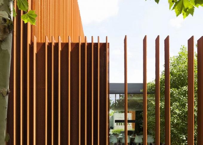 Corten Stahllaser, der Schirm-Platten für Landschaft einzäunend schneidet