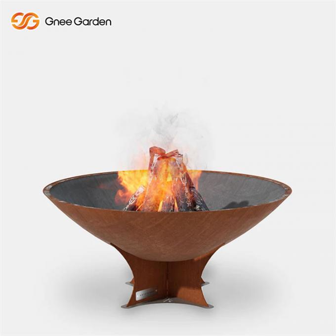 Stahlfeuer-Schüssel Firepit Berufsfertigungs-Metalleisen Corten