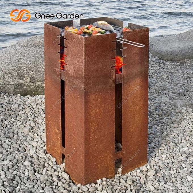 Stahl-GRILL Corten Grills: Die späteste Tendenz beim Hinterhof-Kochen