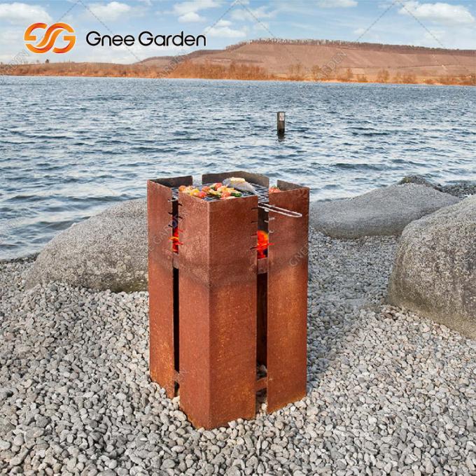 Stahl-GRILL Corten Grills: Die späteste Tendenz beim Hinterhof-Kochen
