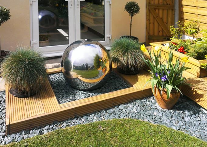 Moderner großer Garten-Metallbereich im Freien formte Stahlwasser-Brunnen Wasser-Eigenschaft Corten