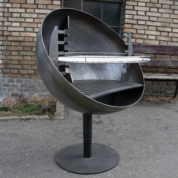 Kochen das im Freien grillt großen feuer-Pit Fire Bowl-GRILL-Grill Corten Stahlim freien