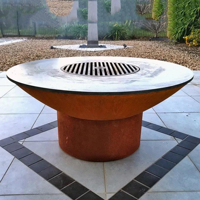 Garten-Küche GN-BBQ-235 Corten Stahl-GRILL grillt für Kochen das im Freien