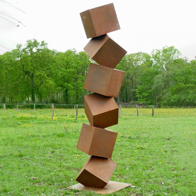 Stahlskulptur Art Decoration Garden Large Abstracts Corten im Freien für Verkauf