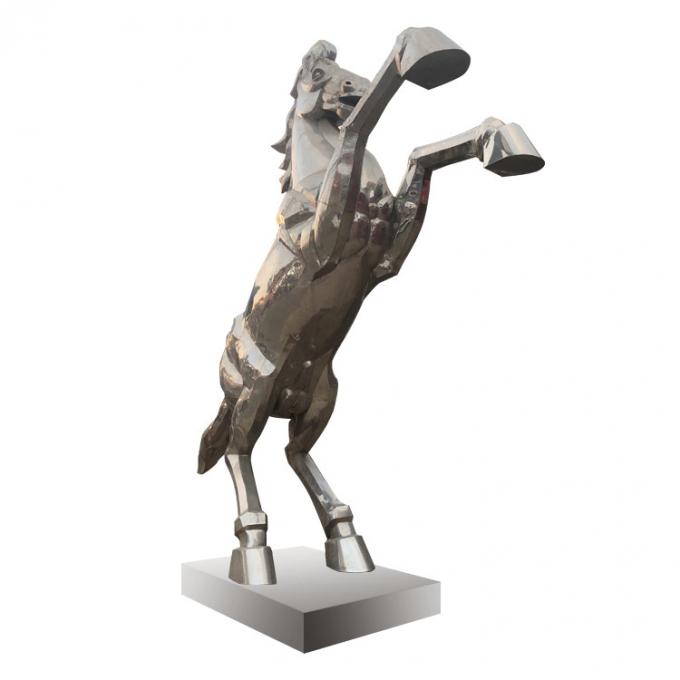 Garten-dekorative Metallskulptur-im Freien tierische lebensgroße Statue