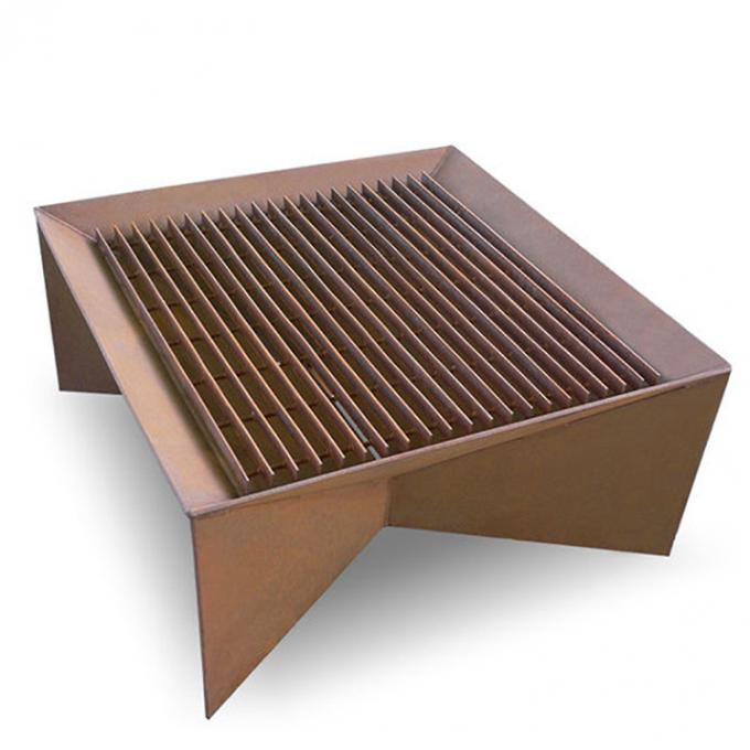 Stahlfeuer-Pit Custom Round Outdoor Personals Corten große Garten-Möbel