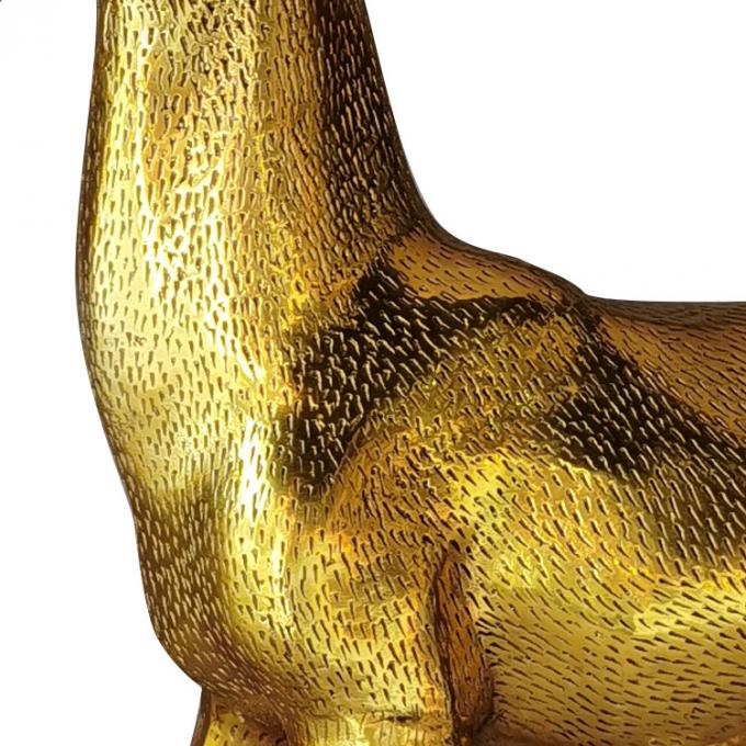 Park-und Garten-Dekorations-Garten-lebensgroße Bronzerotwild-Statuen-im Freien Tierskulptur