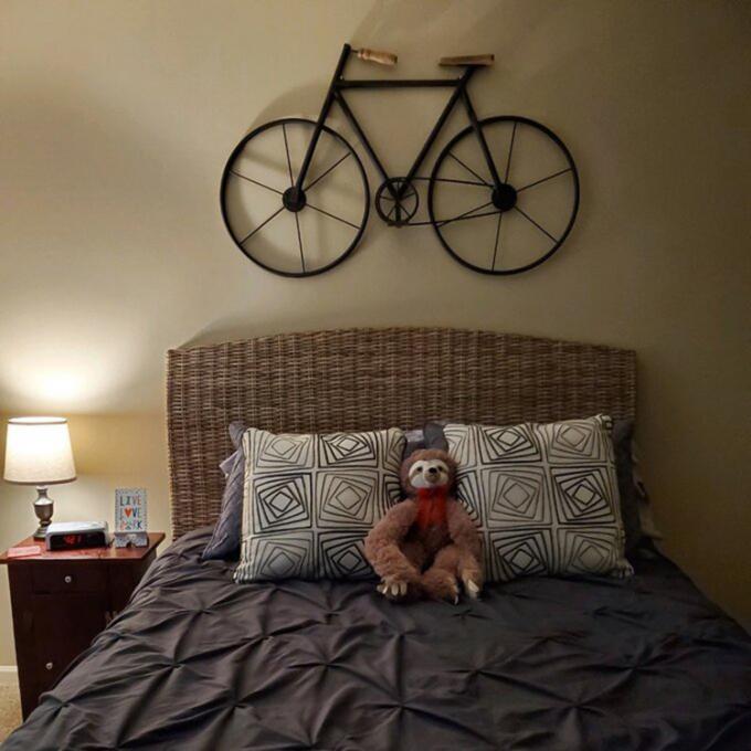 Neuzugang-hängendes Hauptmetall Art Bicycle Wall Decor Lightweight und elegante Inneneinrichtung