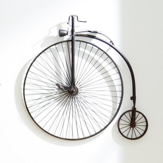 Eisen-Wand-Dekoration Fahrrad-Entwurfs-Metalldraht-Roheisen-Metallwand-Art Decor Retros 3D für Haus
